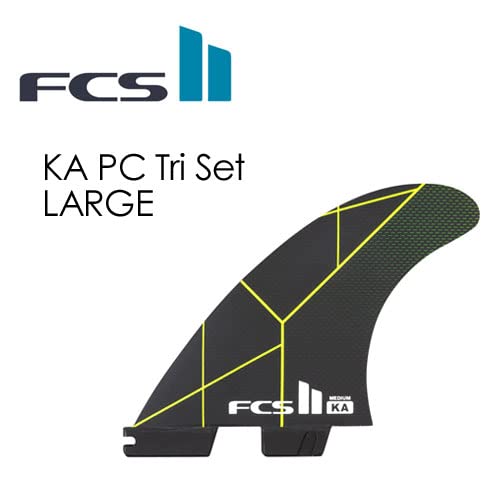 Amazon | FCS2 フィン KA PC TRIフィン WHITE／GREY [LARGE